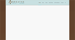 Desktop Screenshot of breathespatelluride.com